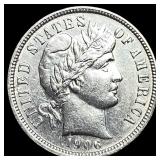 1906 Barber Dime UNCIRCULATED