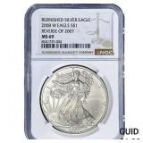 2008-W Silver Eagle NGC MS69