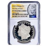 2023-S Morgan Silver Dollar NGC PF70 Ultra Cameo