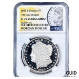 2023-S Morgan Silver Dollar NGC PF70 Ultra Cameo