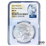 2023 Silver Peace Dollar NGC MS70