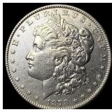 1878-S Silver Morgan Dollar CLOSELY UNCIRCULATED