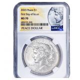 2023 Silver Peace Dollar NGC MS70