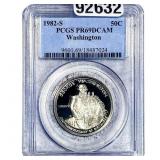 1982-S Geroge Washington 250th Birthday Silver 50C