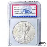 2013-S Silver Eagle PGA MS70