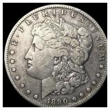 1890-CC Silver Morgan Dollar NEARLY UNCIRCULATED