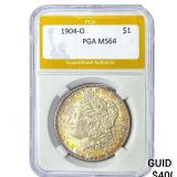1904-O Morgan Silver Dollar PGA MS64