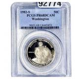 1982-S George Washington 250th Birthday Silver 50C