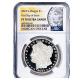 2023-S Morgan Silver Dollar NGC PF70 Ultra Cameo