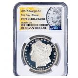 2023-S Morgan Silver Dollar NGC PF70 Ultra Cameo