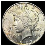 1922 Silver Peace Dollar UNCIRCULATED