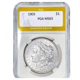 1903 Morgan Silver Dollar PGA MS63