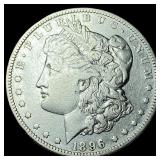 1896-O Silver Morgan Dollar NEARLY  UNCIRCULATED