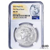 2023 Silver Peace Dollar NGC MS70