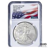 2022-W Silver Eagle NGC MS69 Burnished