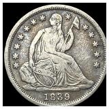1839-O Silver Half Dime CLOSELY UNCIRCULATED
