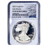 2022-S Silver Eagle NGC PF69 Ultra Cameo