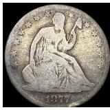 1877 Seated Liberty Half Dollar NICELY CIRCULATED