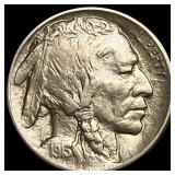 1915-D Buffalo Nickel CHOICE AU