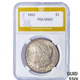 1903 Morgan Silver Dollar PGA MS63