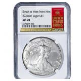 2022[W] Silver Eagle NGC MS70