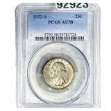 1932-S Washington Silver Quarter PCGS AU58