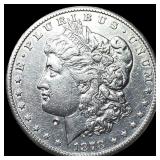 1878-S Silver Morgan Dollar CLOSELY UNCIRCULATED