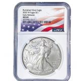 2022-W Silver Eagle NGC MS69 Burnished