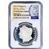 2023-S Morgan Silver Dollar NGC PF70 Ultra Cameo