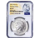 2023 Silver Peace Dollar NGC MS70