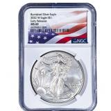 2022-W Silver Eagle NGC MS69 Burnished