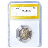 1907 Liberty Victory Nickel PGA MS67