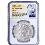 2023 Silver Peace Dollar NGC MS70
