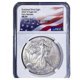 2022-W Silver Eagle NGC MS69 Burnished