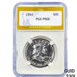 1954 Franklin Half Dollar PGA PR66