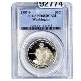 1982-S George Washington 250th Birthday Silver 50C