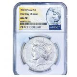 2023 Silver Peace Dollar NGC MS70