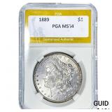1889 Morgan Silver Dollar PGA MS64
