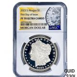 2023-S Morgan Silver Dollar NGC PF70 Ultra Cameo