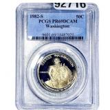1982-S George Washington 250th Birthday Silver 50C