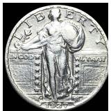 1927 Standing Liberty Quarter NEARLY UNCIRCULATED