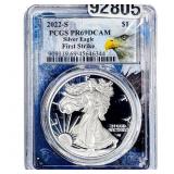 2022-S Silver Eagle PCGS PR69 DCAM
