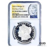 2023-S Morgan Silver Dollar NGC PF70 Ultra Cameo