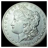 1898-S Silver Morgan Dollar NEARLY  UNCIRCULATED