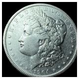1904 Silver Morgan Dollar CLOSELY  UNCIRCULATED