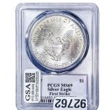 2017 Silver Eagle PCGS MS69