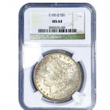 1900-O Morgan Silver Dollar NGC MS64