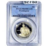 1982-S George Washington 250th Birthday Silver 50C