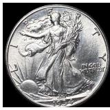1934-S Silver Walking Liberty Half Dollar NEARLY U