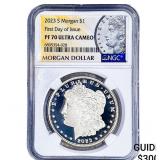2023-S Morgan Silver Dollar NGC PF70 Ultra Cameo